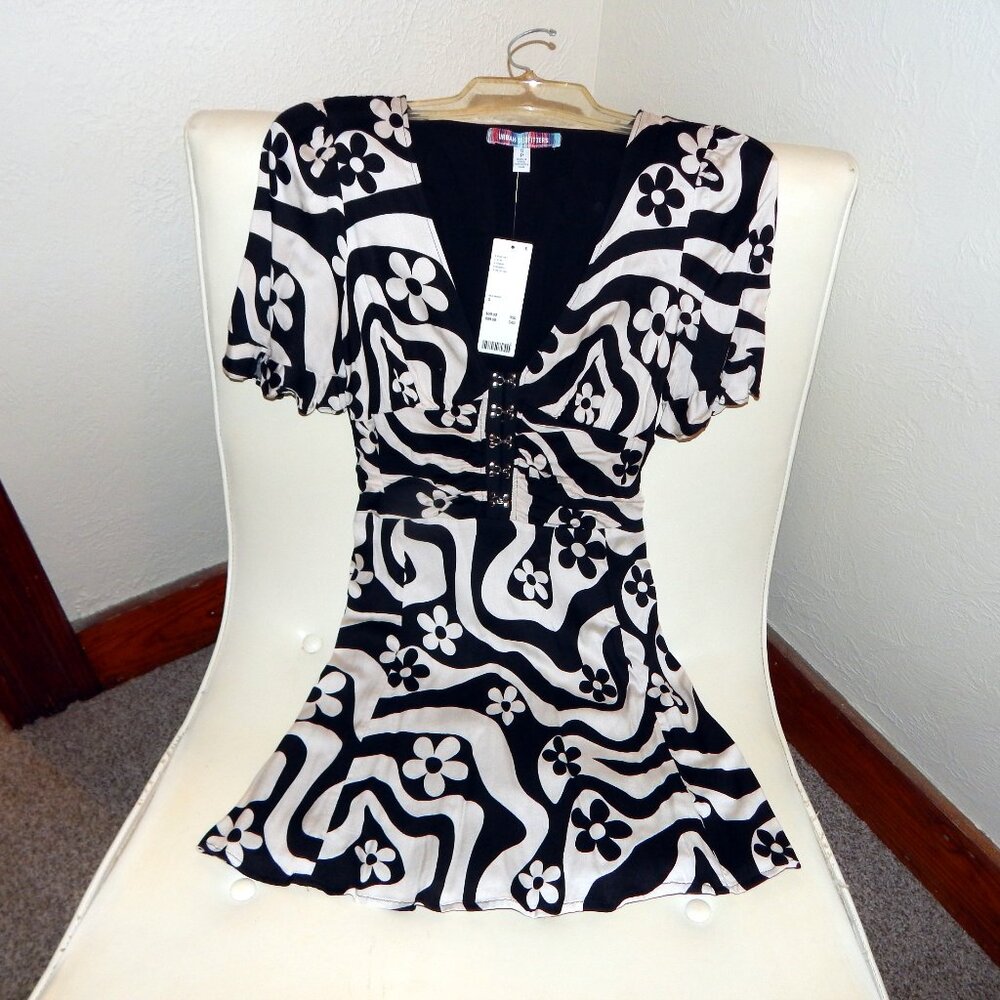 Urban Outfitters Aritha Hook & Eye Mini Dress with tags size S